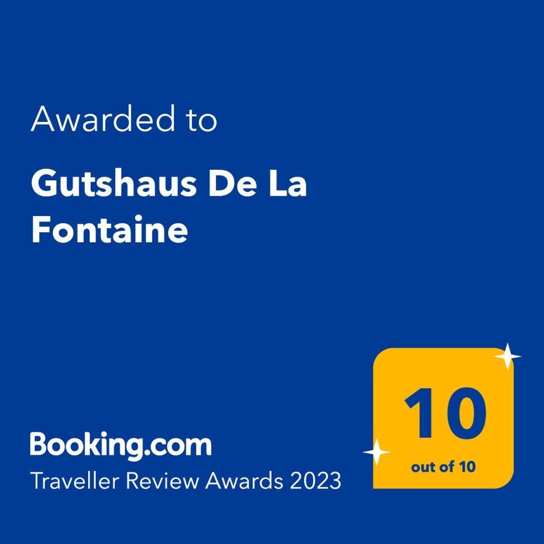 Bed and Breakfast Gutshaus De La Fontaine à Feilsdorf Extérieur photo